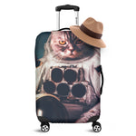 American Astronaut Cat Print Luggage Cover