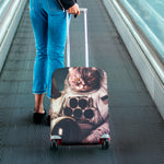 American Astronaut Cat Print Luggage Cover