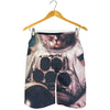 American Astronaut Cat Print Men's Shorts