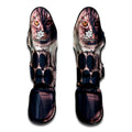 American Astronaut Cat Print Muay Thai Shin Guards