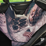 American Astronaut Cat Print Pet Car Back Seat Cover