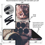 American Astronaut Cat Print Recliner Protector