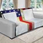 American Christian Cross Flag Print Futon Protector