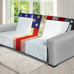 American Christian Cross Flag Print Futon Protector