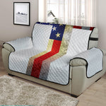 American Christian Cross Flag Print Half Sofa Protector