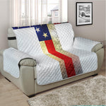 American Christian Cross Flag Print Half Sofa Protector