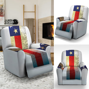 American Christian Cross Flag Print Recliner Slipcover