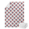 American Circle Flag Pattern Print Blanket