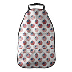 American Circle Flag Pattern Print Car Seat Organizers
