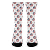 American Circle Flag Pattern Print Crew Socks