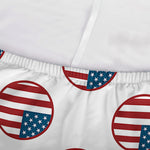 American Circle Flag Pattern Print Sofa Cover