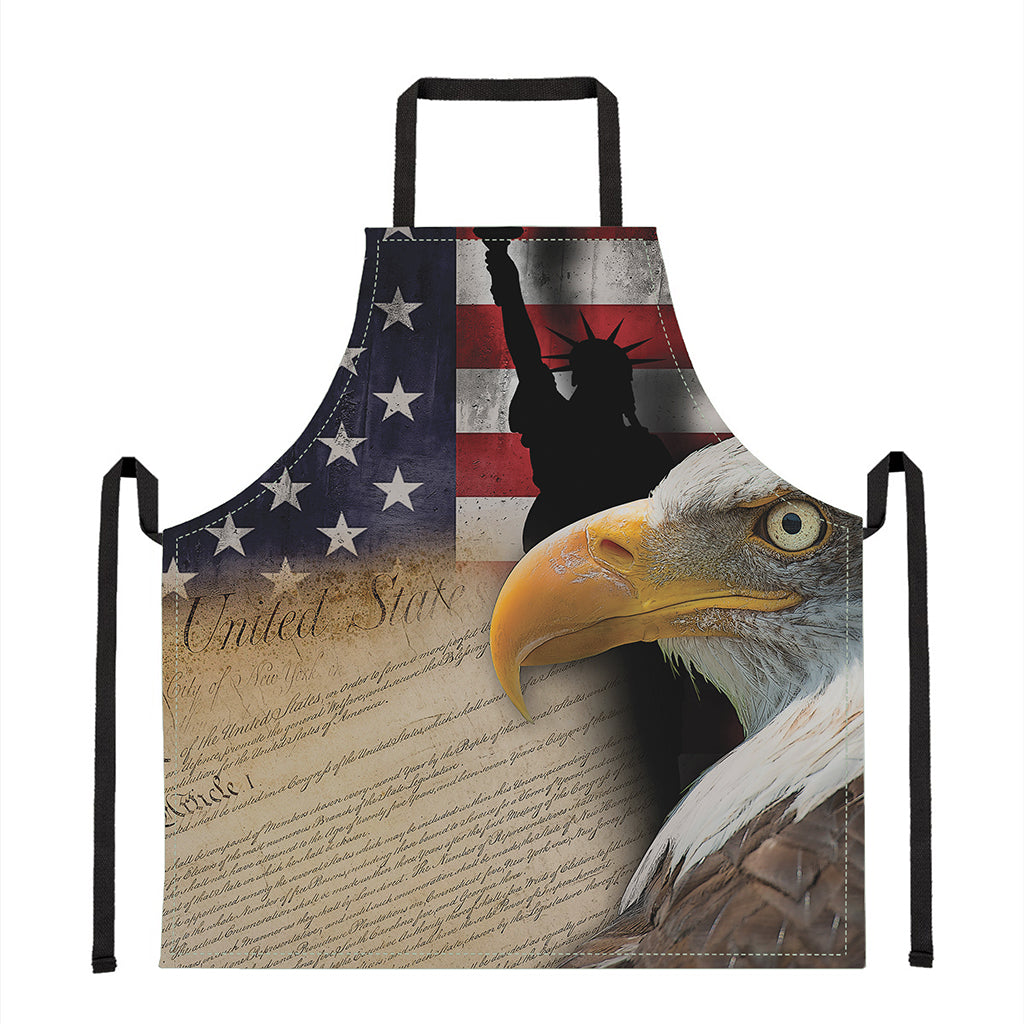 American Dream Of Liberty Print Apron