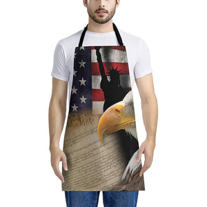 American Dream Of Liberty Print Apron