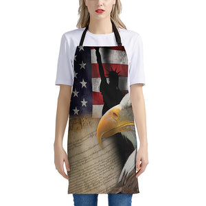 American Dream Of Liberty Print Apron