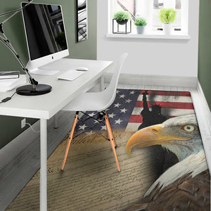 American Dream Of Liberty Print Area Rug