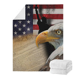 American Dream Of Liberty Print Blanket