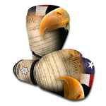 American Dream Of Liberty Print Boxing Gloves