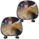 American Dream Of Liberty Print Car Headrest Covers