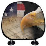 American Dream Of Liberty Print Car Headrest Covers