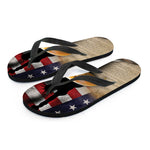 American Dream Of Liberty Print Flip Flops
