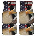 American Dream Of Liberty Print Front and Back Car Floor Mats