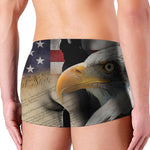 American Dream Of Liberty Print Men's Boxer Briefs