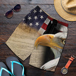 American Dream Of Liberty Print Men's Shorts
