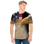 American Dream Of Liberty Print Men's T-Shirt