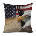 American Dream Of Liberty Print Pillow Cover