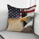 American Dream Of Liberty Print Pillow Cover