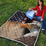 American Dream Of Liberty Print Quilt