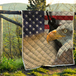 American Dream Of Liberty Print Quilt