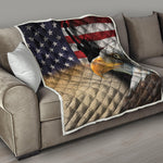 American Dream Of Liberty Print Quilt