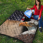 American Dream Of Liberty Print Quilt