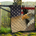 American Dream Of Liberty Print Quilt