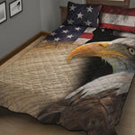 American Dream Of Liberty Print Quilt Bed Set