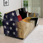 American Dream Of Liberty Print Sofa Cover