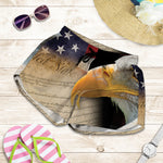 American Dream Of Liberty Print Women's Shorts