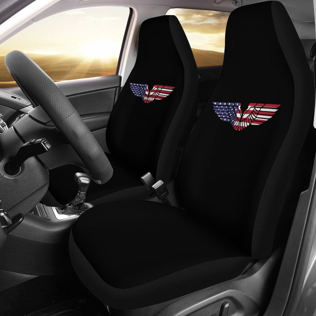 American Eagle Wings Universal Fit Car Seat Covers GearFrost