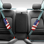 American Firefighter Emblem Print Car Seat Belt Covers