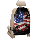 American Firefighter Emblem Print Car Seat Organizers