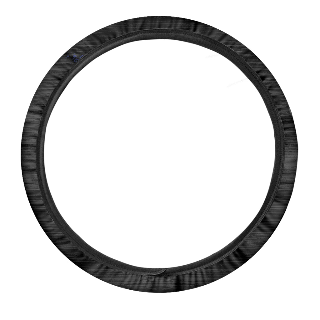 American Firefighter Emblem Print Car Steering Wheel Cover