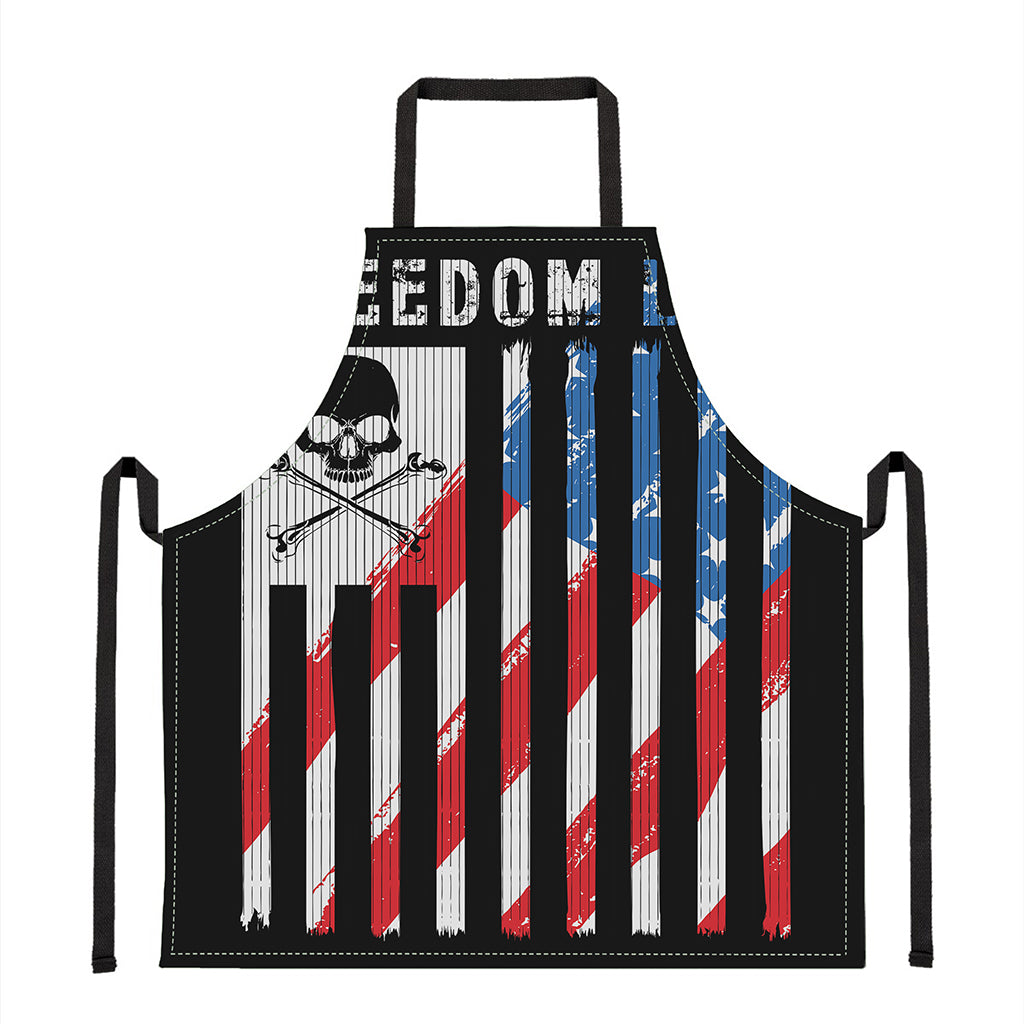 American Flag Freedom Life Print Apron