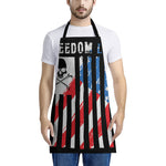 American Flag Freedom Life Print Apron