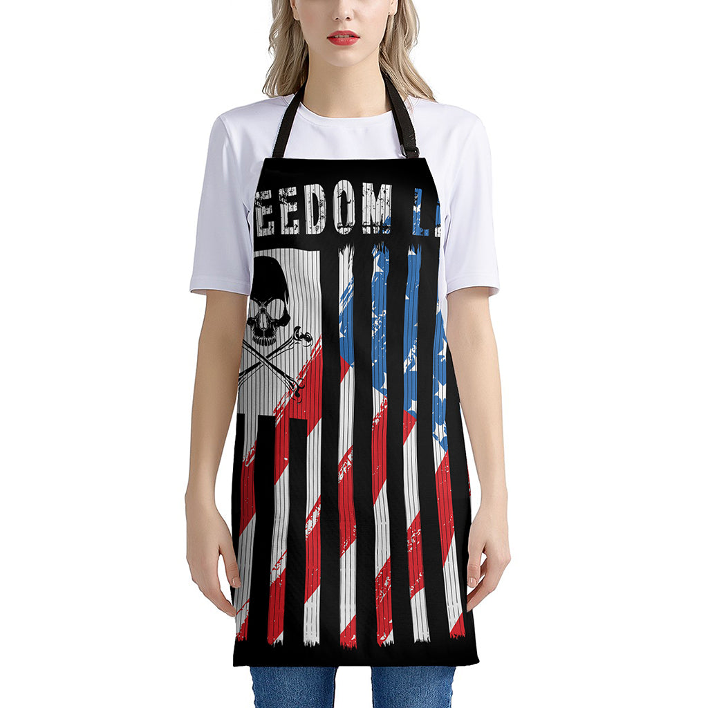 American Flag Freedom Life Print Apron