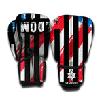 American Flag Freedom Life Print Boxing Gloves