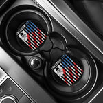 American Flag Freedom Life Print Car Coasters