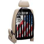 American Flag Freedom Life Print Car Seat Organizers