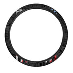 American Flag Freedom Life Print Car Steering Wheel Cover