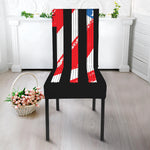 American Flag Freedom Life Print Dining Chair Slipcover